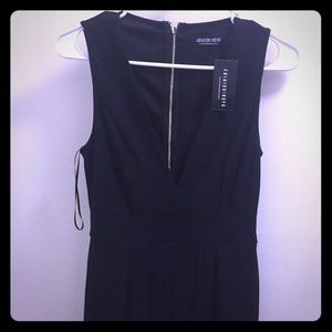 black jumpsuit from fashion nova